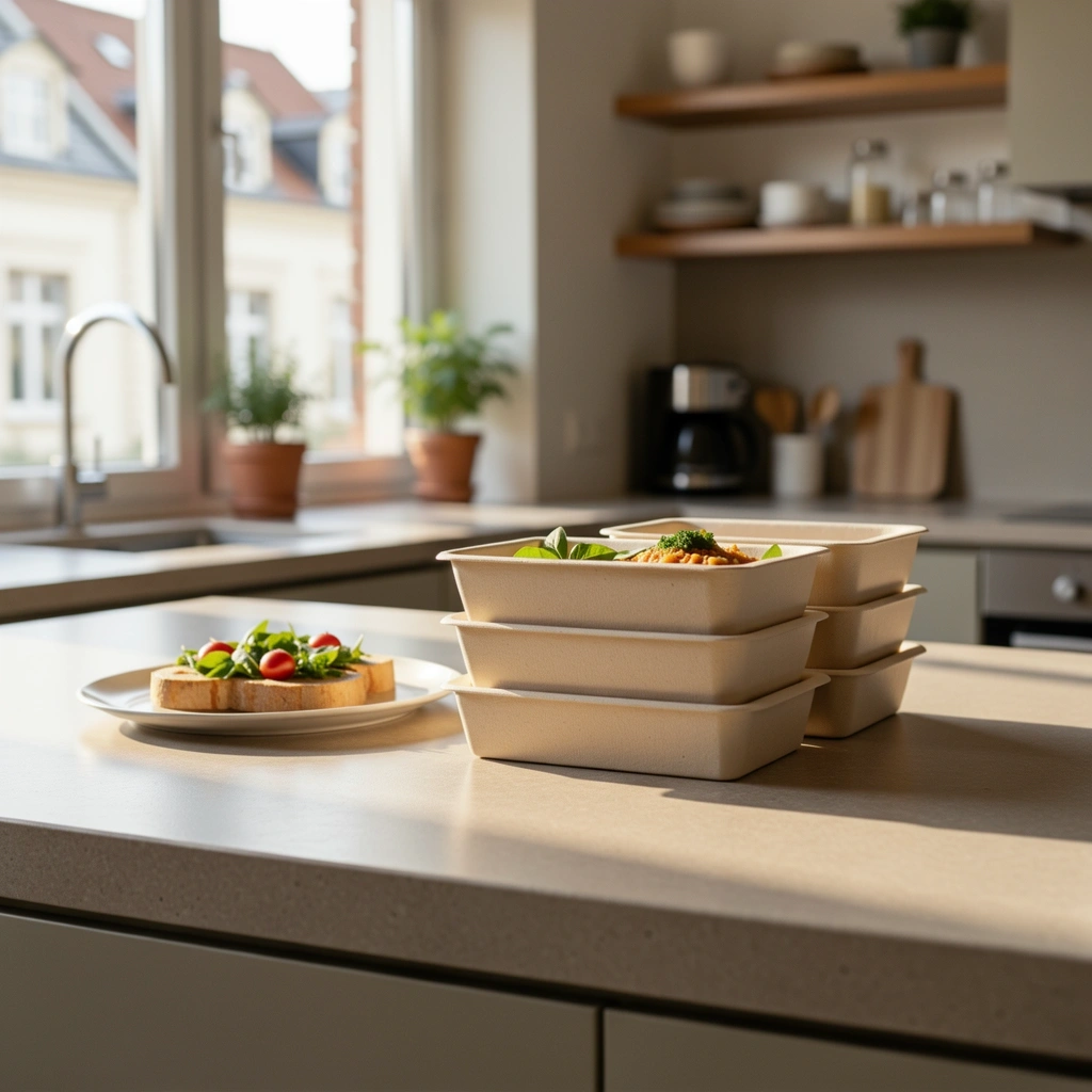 Kompostierbare Boxen